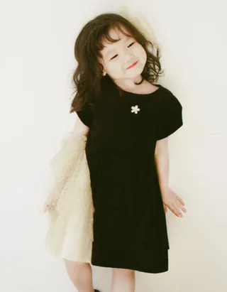 ALLOVIN Velvet Tulle Party Dress