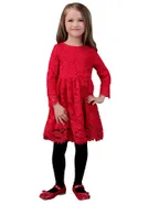 ALLOVIN Vintage A-Line Lace Dress