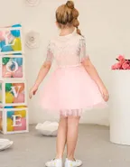 Toddler Girl Sequins Sleeveless Formal Ball Gown Party Dress