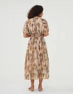 ALLOVIN The Jade Linen Dress