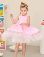 Toddler Girl Sleeveless Spanish Tulle Princess Ball Party Dress