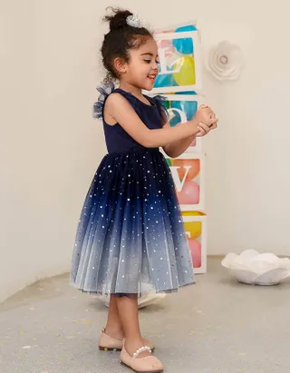 Starry Night Birthday Party Dress