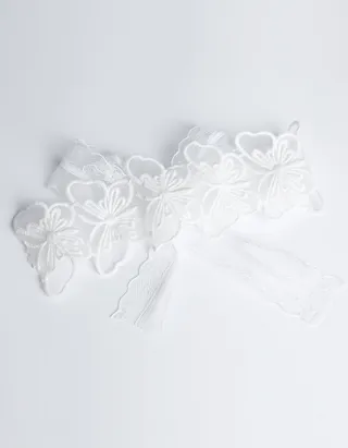 Allovin Lace Tie-Back Headband