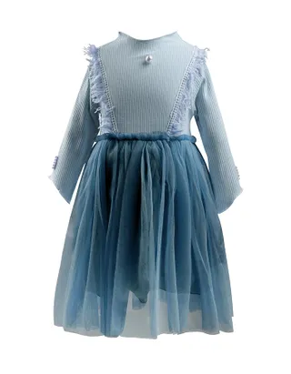 Lace Tulle A-line Dress