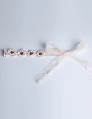 Allovin Lace Tie-Back Headband