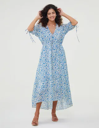 ALLOVIN The Linen Dress