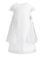 ALLOVIN Bow Back Trapeze Dress