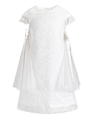 ALLOVIN Bow Back Trapeze Dress