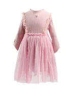 Lace Tulle A-line Dress
