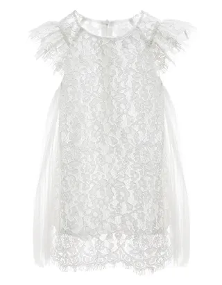 ALLOVIN Toddler Girl A-Line Princess Flower Girl Dress