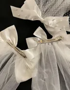 Allovin Girls White Double Layer Veil