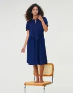 ALLOVIN The Linen Dress