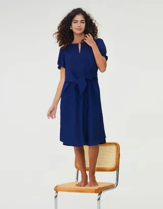 ALLOVIN The Linen Dress