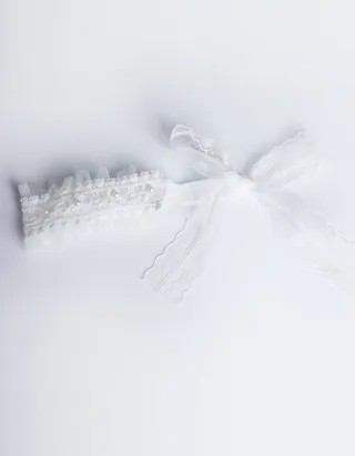 Allovin Lace Tie-Back Headband