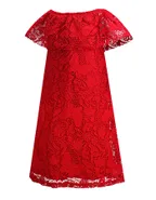 Toddler Girl Off Shoulder Lace Dress