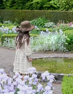 ALLOVIN Toddler Girls Vintage Knit Dress