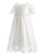 ALLOVIN Floral Lace Boho Dress