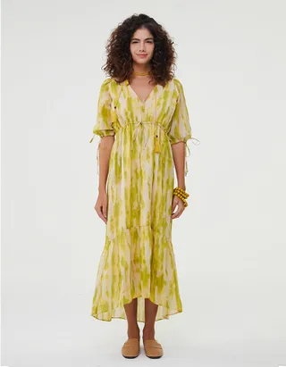 ALLOVIN The Linen Dress