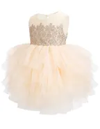 ALLOVIN Embroidery Tutu Dress