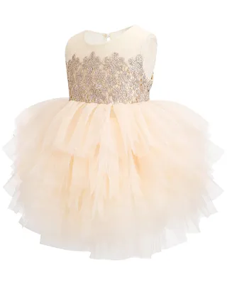 ALLOVIN Embroidery Tutu Dress