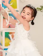 Allovin Rhinestone Crown Hair Accessory