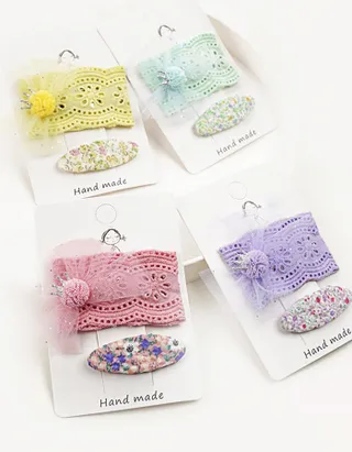 Allovin Toddler Girls Cute Hairpin 5 Pcs