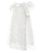 ALLOVIN Toddler Girl A-Line Princess Flower Girl Dress