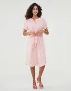 ALLOVIN The Linen Dress