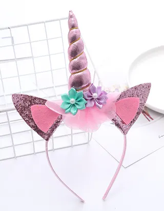 Allovin Unicorn Costume Party Headpiece 2pc