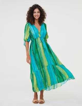 ALLOVIN The Linen Dress