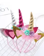 Allovin Unicorn Costume Party Headpiece 2pc