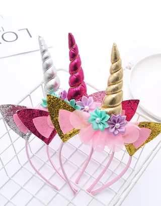 Allovin Unicorn Costume Party Headpiece 2pc