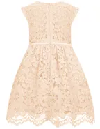 ALLOVIN Toddler Girl A-Line Wedding Lace Dress