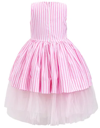Toddler Girl Sleeveless Spanish Tulle Princess Ball Party Dress