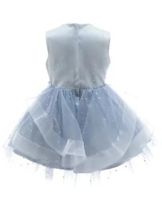 ALLOVIN Sequins Tulle Party Dress