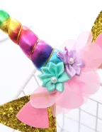 Allovin Unicorn Costume Party Headpiece 2pc