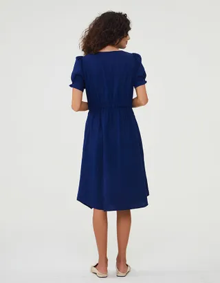 ALLOVIN The Linen Dress