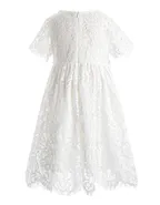ALLOVIN Floral Lace Boho Dress