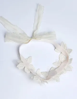 Allovin Cute Lace Tie-Back Headband