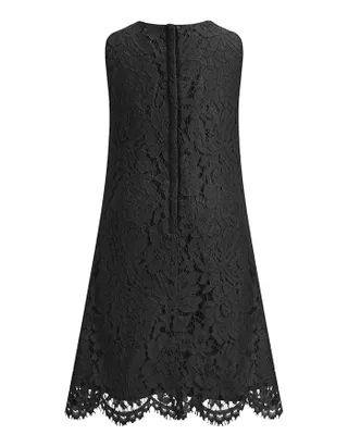 Toddler Girl Heart-Shaped Embroidery Lace Dress