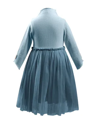 Lace Tulle A-line Dress