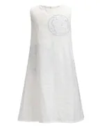 Toddler Girl Heart-Shaped Embroidery Lace Dress