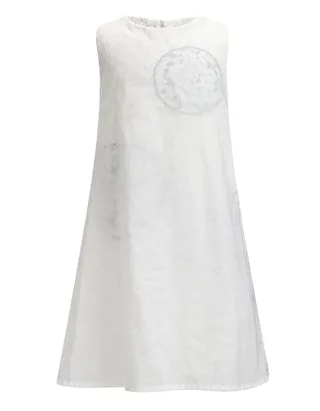 Toddler Girl Heart-Shaped Embroidery Lace Dress