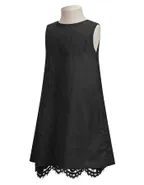 Toddler Girl Heart-Shaped Embroidery Lace Dress