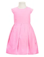ALLOVIN Toddler Girl A-Line Wedding Lace Dress Barbie Pink