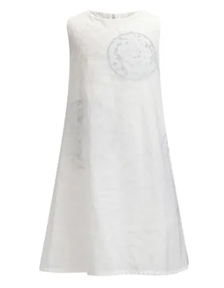 Toddler Girl Heart-Shaped Embroidery Lace Dress