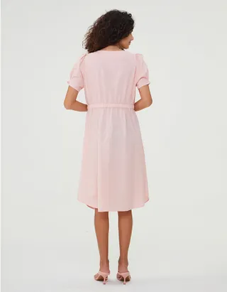 ALLOVIN The Linen Dress