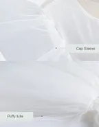 ALLOVIN Sheer back Party Dress