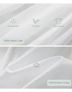 ALLOVIN Toddler Girl A-Line 3/4 Sleeve Formal Wedding Lace Dress