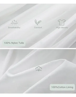 ALLOVIN Toddler Girl A-Line 3/4 Sleeve Formal Wedding Lace Dress